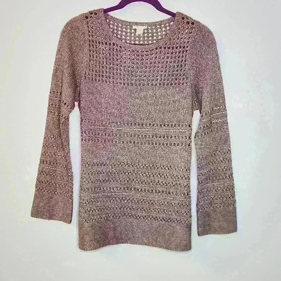 Chico's women's long sleeve slip-on sweater size M - Picture 1 of 9